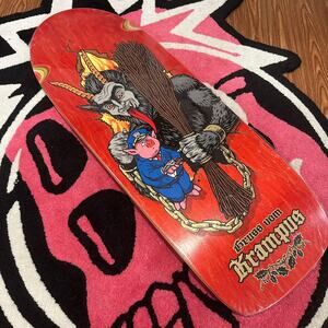 StrangeLove Skateboards Krampus Deck –Size 10.5 –Hand Signed